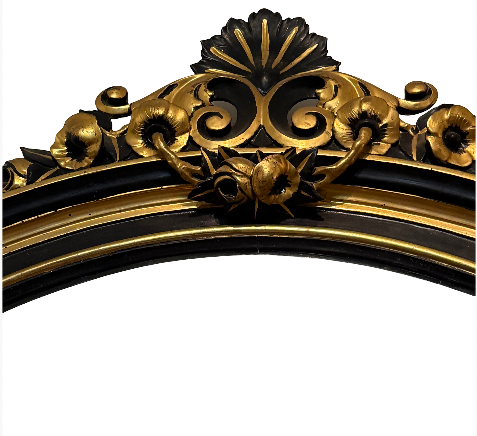 Credenza decorata a lacca e oro