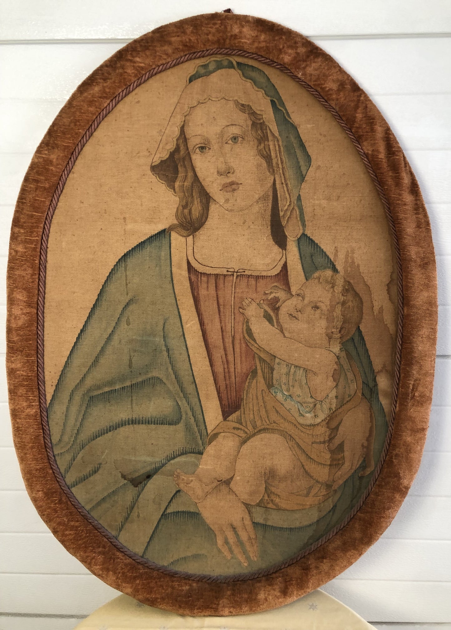 Madonna con Bambino del XIX secolo.