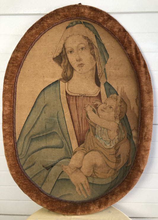 Madonna con Bambino del XIX secolo.